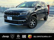 ジープ コマンダー リミテッド　4WD　ACC　登録済未使用車　ディーゼルターボ　CarPlay　AppleMusic　LEDヘッドライト　純正ナビ10.1インチ　ナビ360度カメラ　3列レザーシート　7人乗り  認定中古車 認定中古車