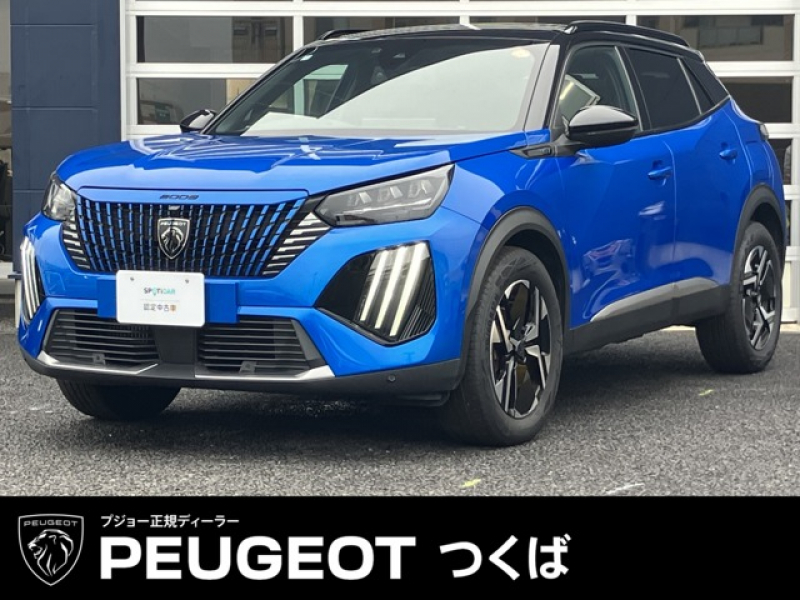 プジョー 2008 GTブルーHDi　認定中古車　アクティブクルーズコントロール　ステアリングパドルシフト　アップルカープレイ　アンドロイドオート　Bluetooth　ETC車載器認定中古車 認定中古車
